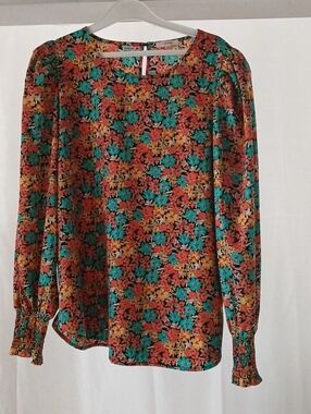 Pleione L Blouse Anthropologie Top
